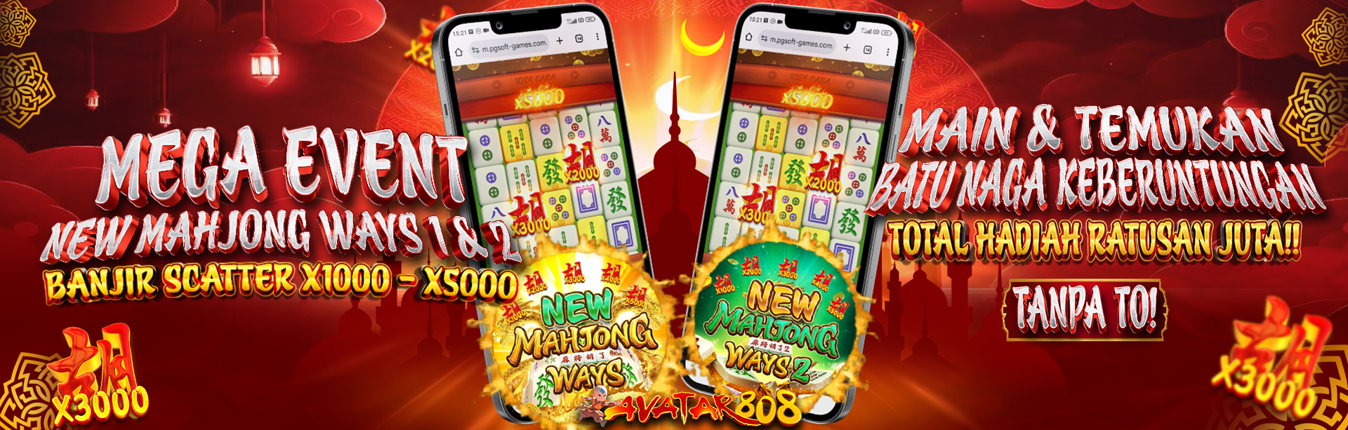 MEGA EVENT NEW MAHJONGWAYS!!