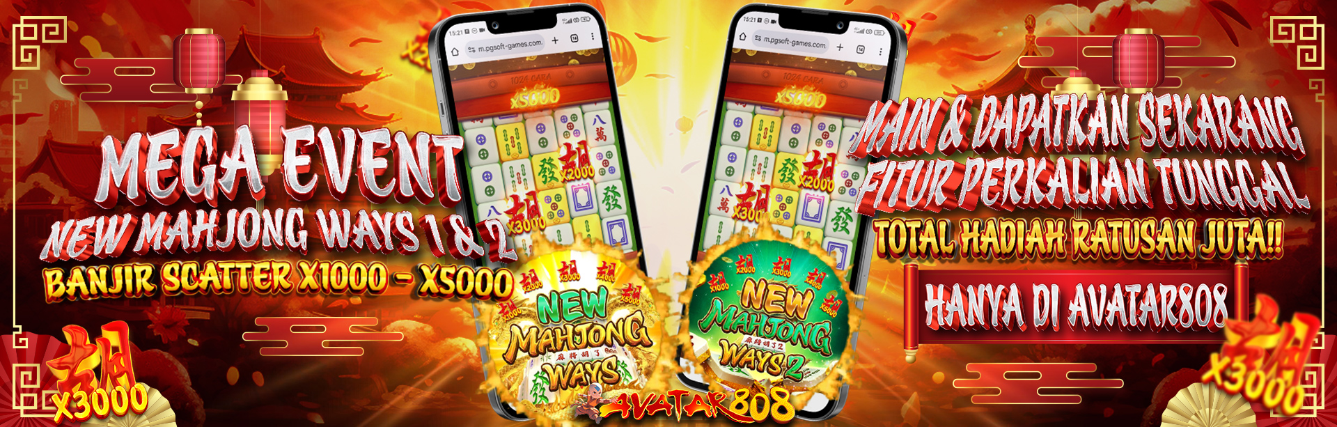 MEGA EVENT NEW MAHJONGWAYS!!