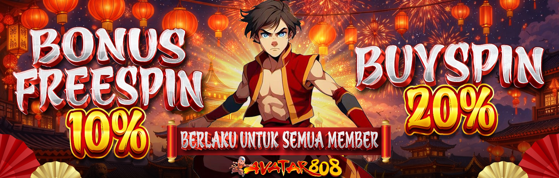 BONUS FREESPIN & BUYSPIN AVATAR808