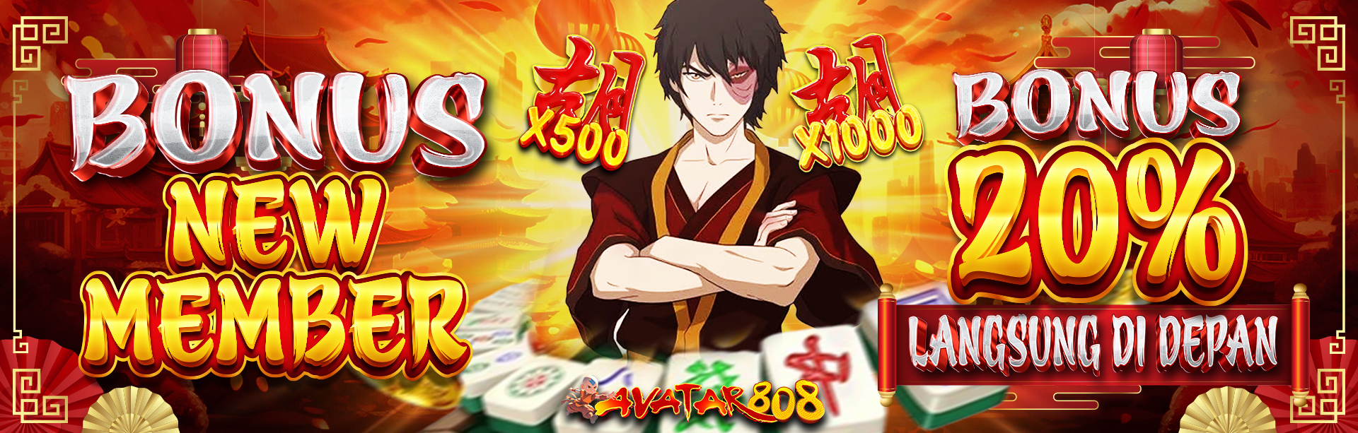 PROMO NEW MEMBER 20% AVATAR808