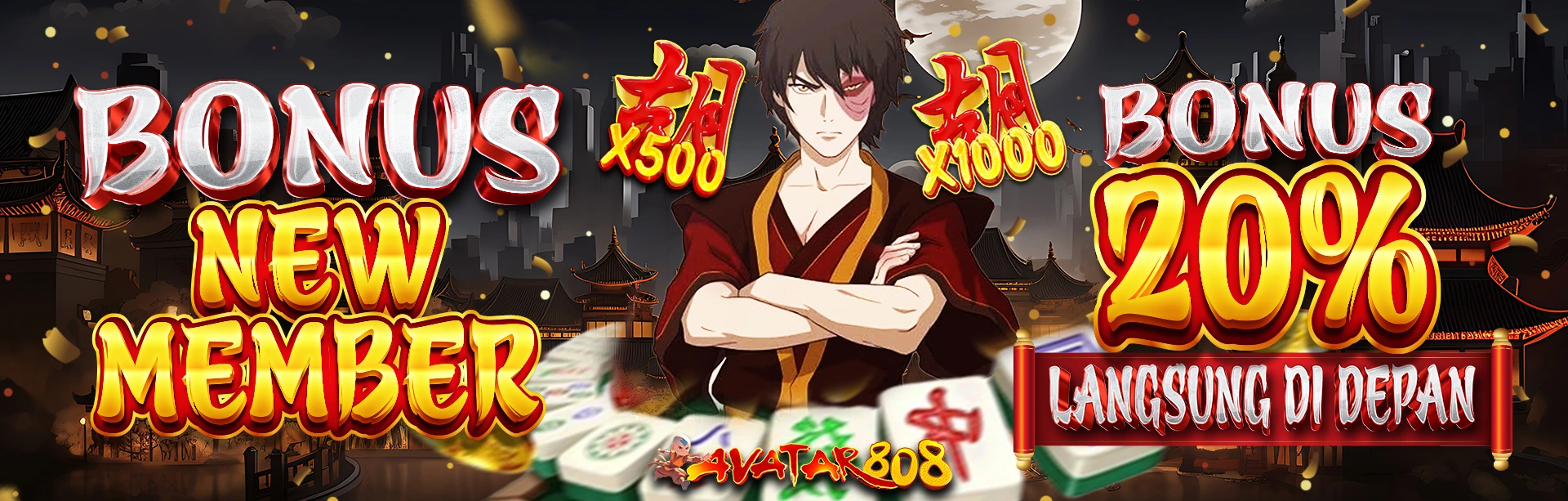 PROMO NEW MEMBER 20% AVATAR808