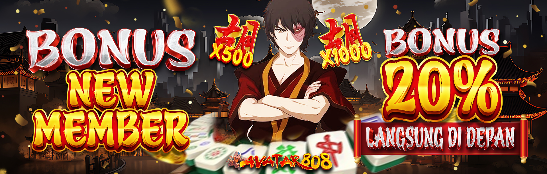 PROMO NEW MEMBER 20% AVATAR808