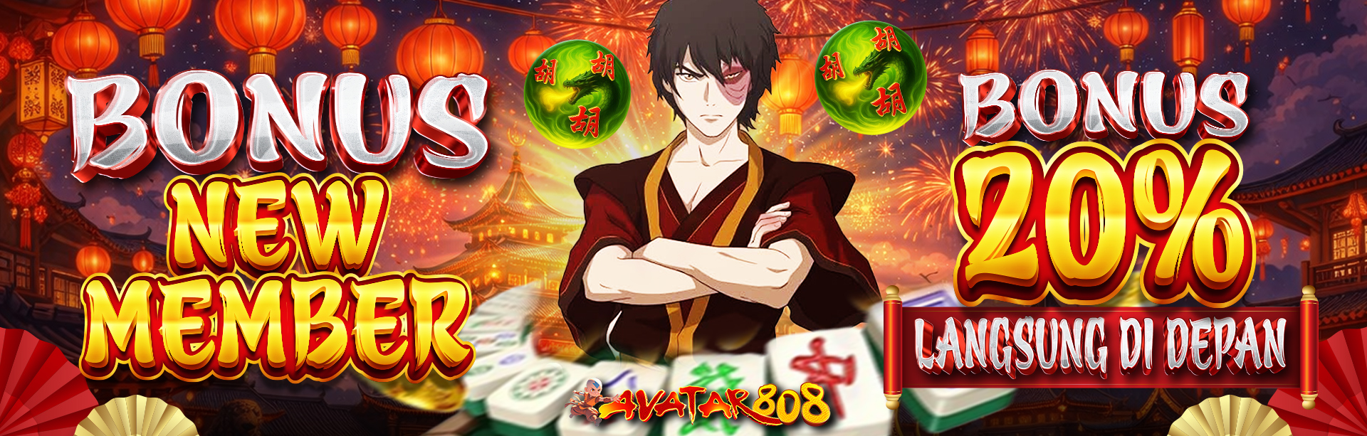 PROMO NEW MEMBER 20% AVATAR808