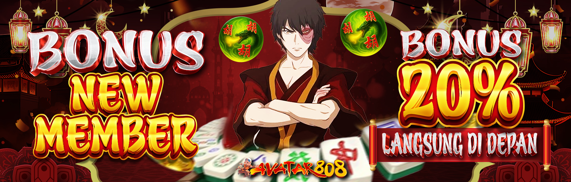 PROMO NEW MEMBER 20% AVATAR808