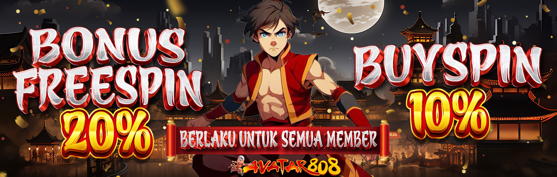 BONUS FREESPIN & BUYSPIN AVATAR808